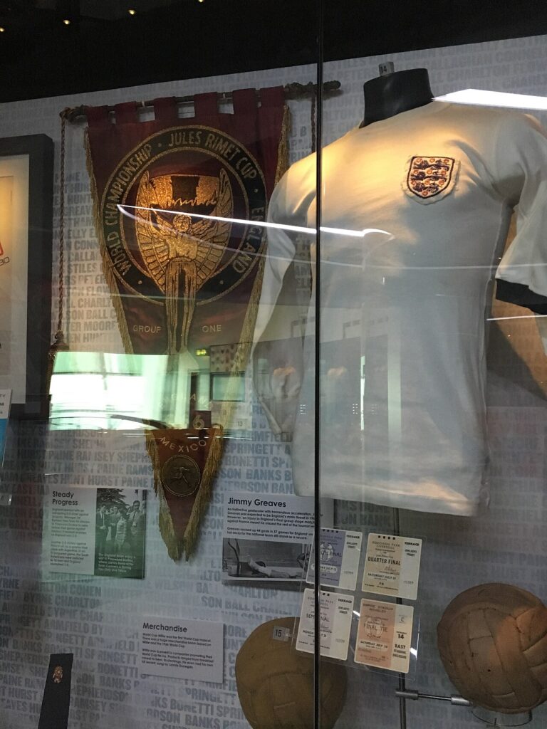 Roger Hunt football memorabilia