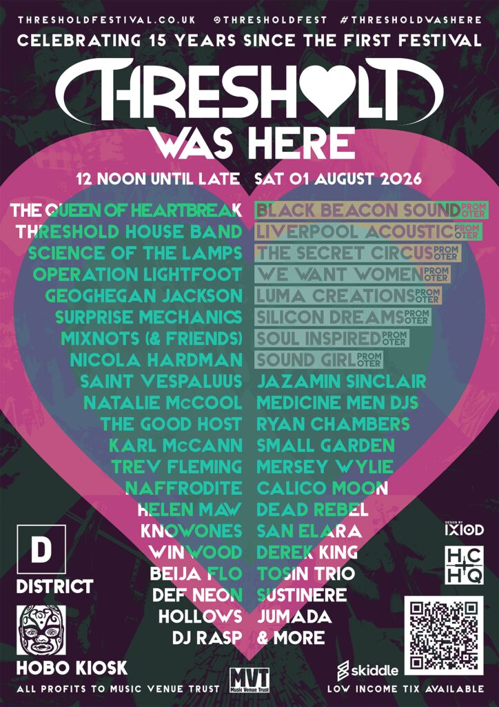 Threshold Was Here event in Liverpool's Baltic Triangle